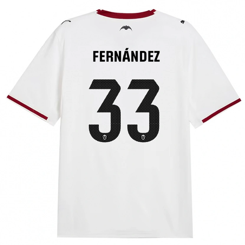 Danxen Dames Hugo Fernández #33 Zwart Wit Rood Geel Thuisshirt Thuistenue 2026/27 T-Shirt