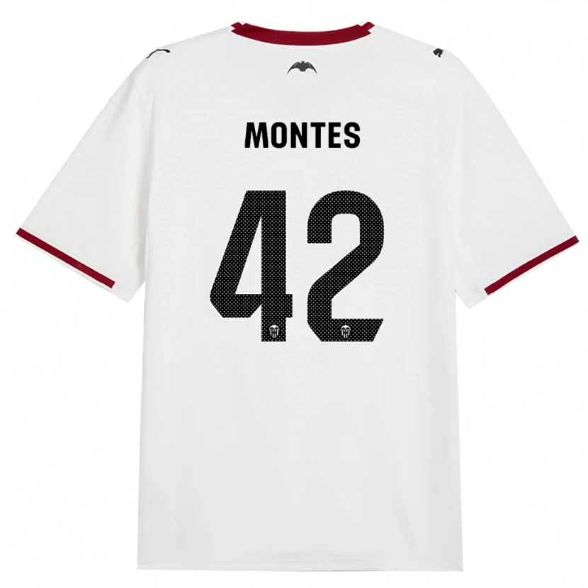 Danxen Dames Jan Montes #42 Zwart Wit Rood Geel Thuisshirt Thuistenue 2026/27 T-Shirt