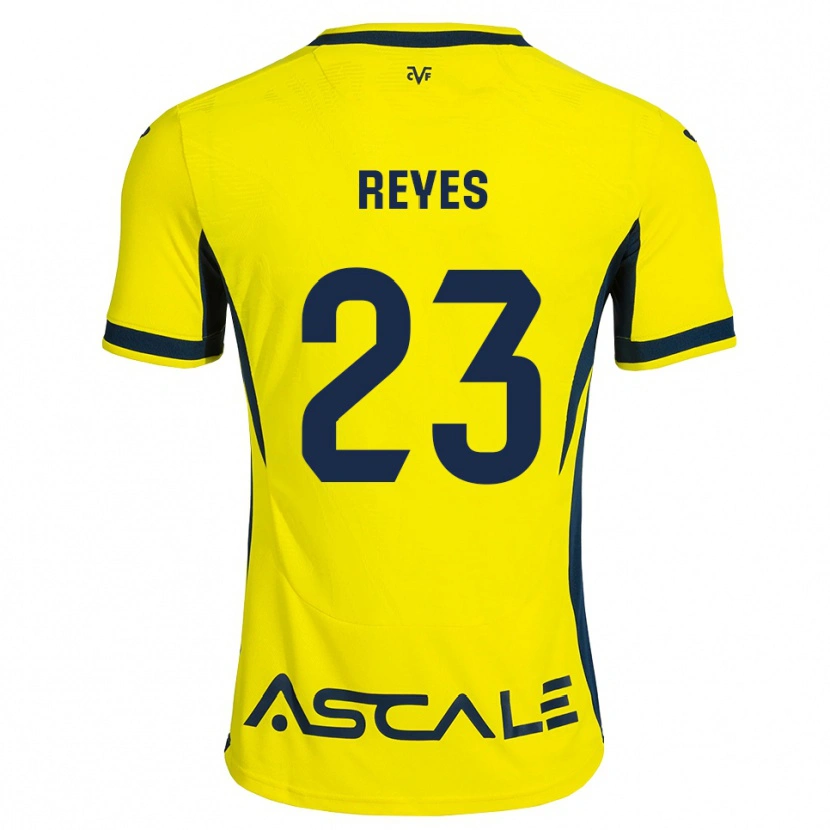 Danxen Dames Dani Reyes #23 Geel Zwart Rood Thuisshirt Thuistenue 2026/27 T-Shirt