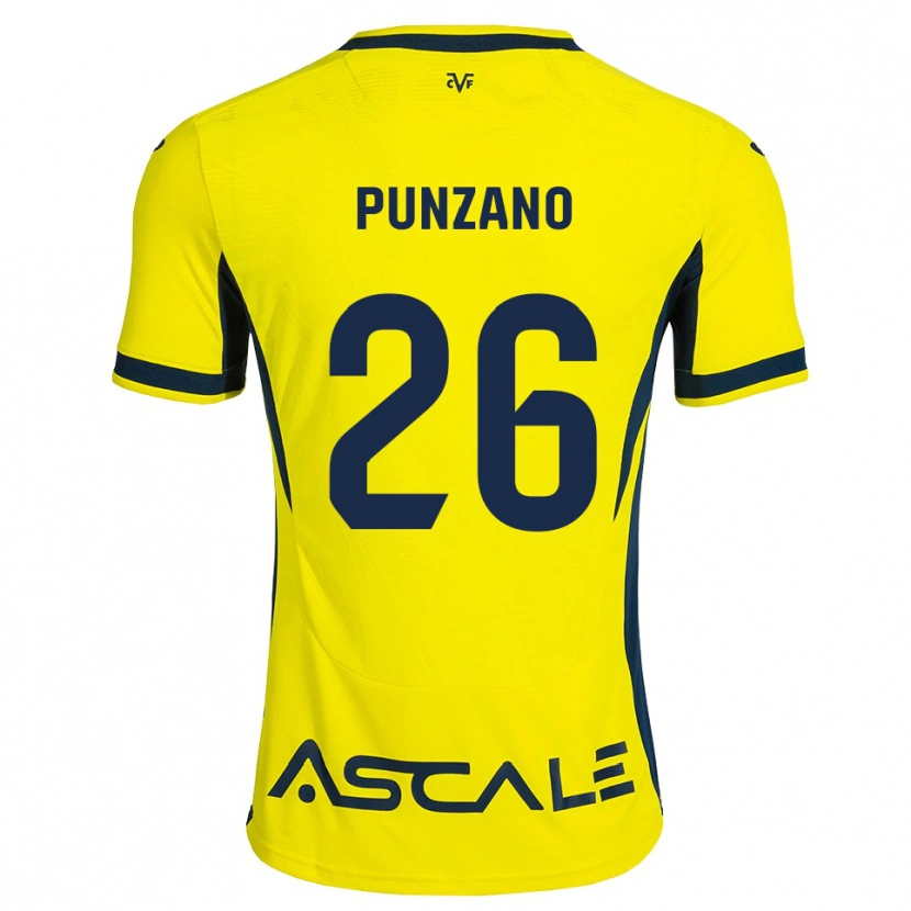Danxen Dames Iker Punzano #26 Geel Zwart Rood Thuisshirt Thuistenue 2026/27 T-Shirt