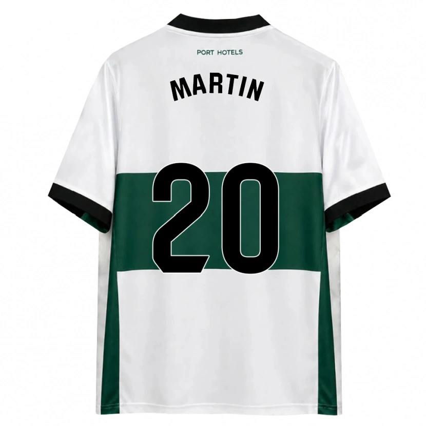 Danxen Dames Carlos Martin #20 Groen Wit Rood Thuisshirt Thuistenue 2026/27 T-Shirt