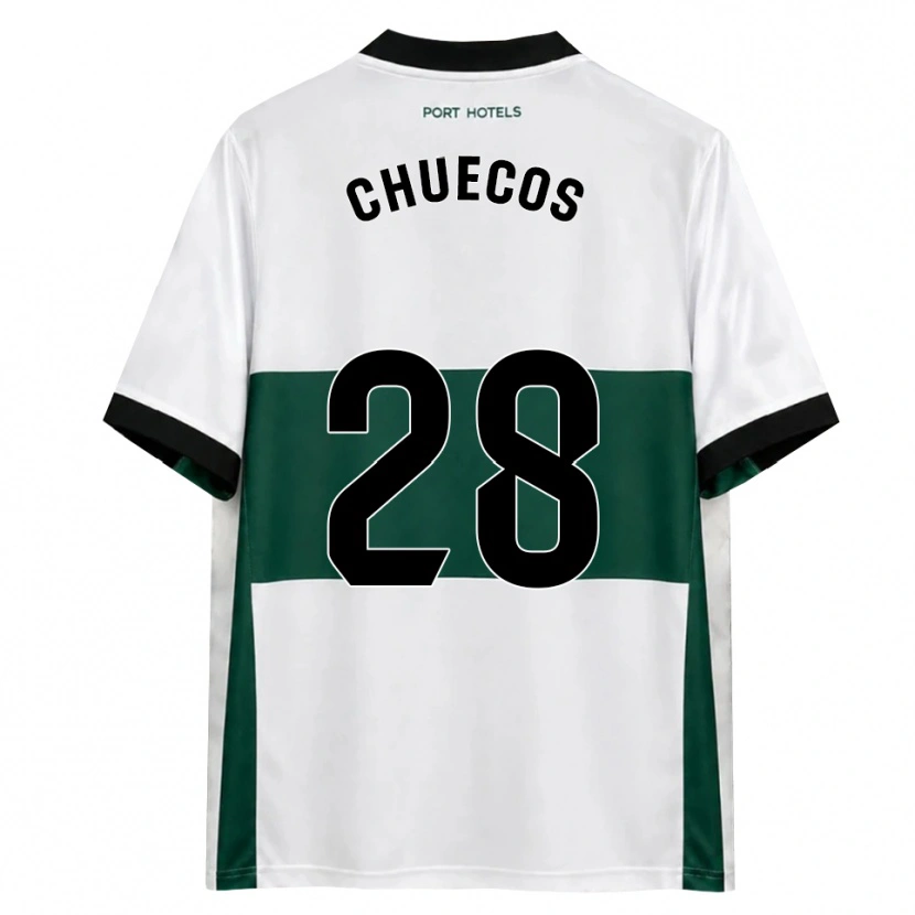 Danxen Dames Dani Chuecos #28 Groen Wit Rood Thuisshirt Thuistenue 2026/27 T-Shirt