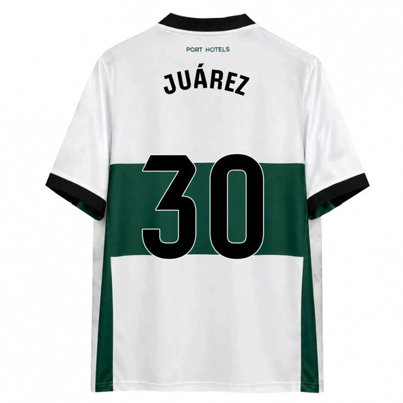 Danxen Dames Salva Juárez #30 Groen Wit Rood Thuisshirt Thuistenue 2026/27 T-Shirt