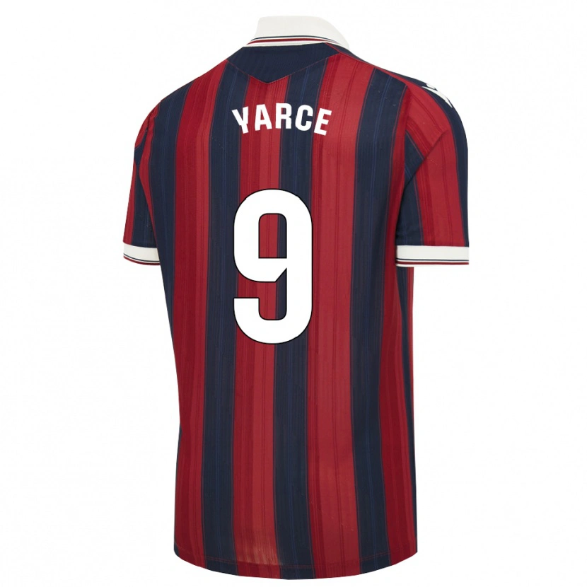 Danxen Dames Brandon Yarce #9 Middernachtblauw Rood Thuisshirt Thuistenue 2026/27 T-Shirt