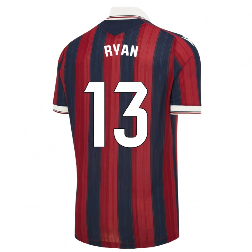Danxen Dames Mathew Ryan #13 Middernachtblauw Rood Thuisshirt Thuistenue 2026/27 T-Shirt