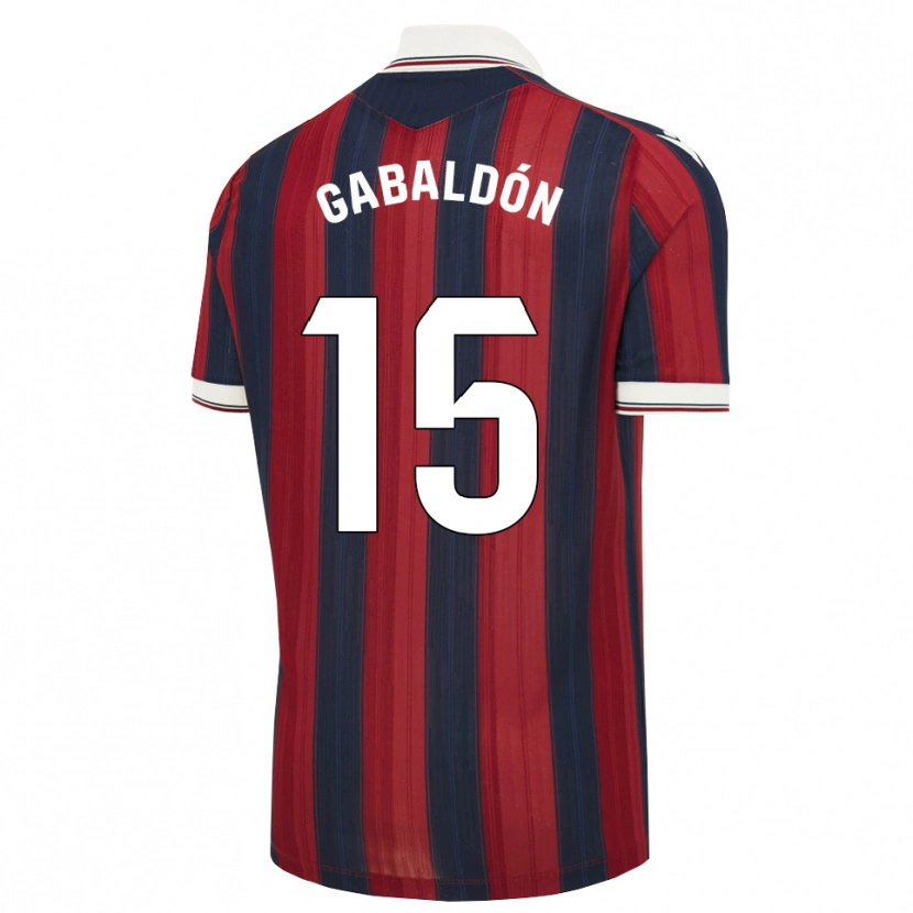 Danxen Dames María Gabaldón #15 Middernachtblauw Rood Thuisshirt Thuistenue 2026/27 T-Shirt