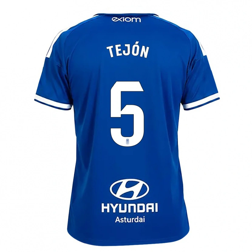 Danxen Dames Diego Tejón #5 Mediumblauw Wit Thuisshirt Thuistenue 2026/27 T-Shirt