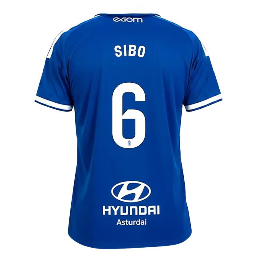 Danxen Dames Kwasi Sibo #6 Mediumblauw Wit Thuisshirt Thuistenue 2026/27 T-Shirt