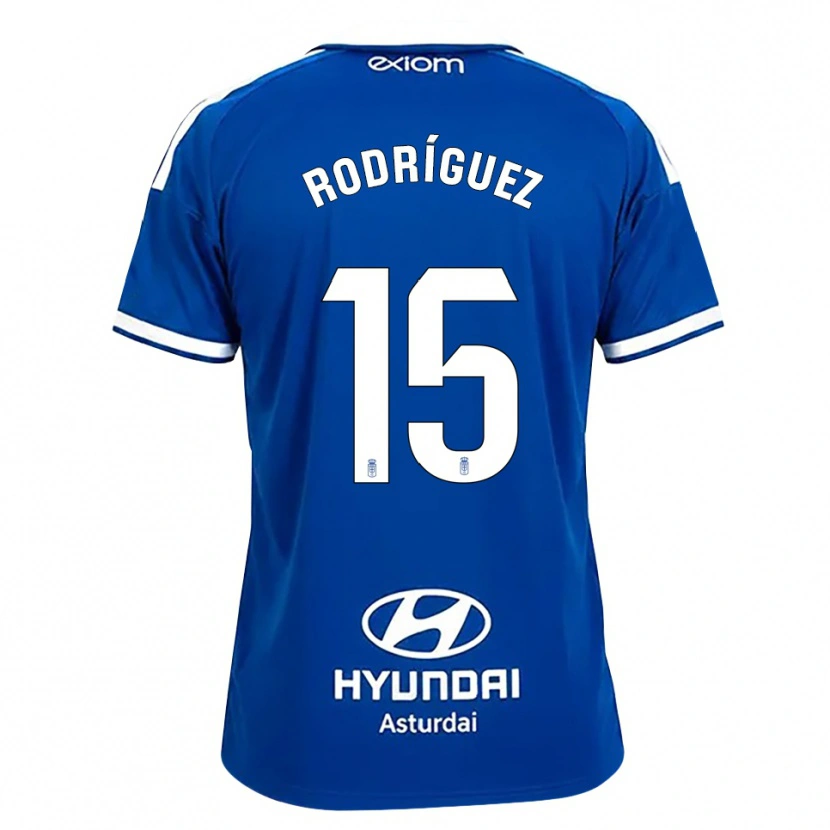 Danxen Dames Samu Rodríguez #15 Mediumblauw Wit Thuisshirt Thuistenue 2026/27 T-Shirt