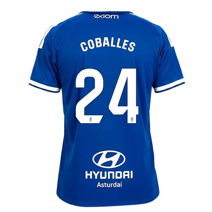 Danxen Dames Jaime Coballes #24 Mediumblauw Wit Thuisshirt Thuistenue 2026/27 T-Shirt
