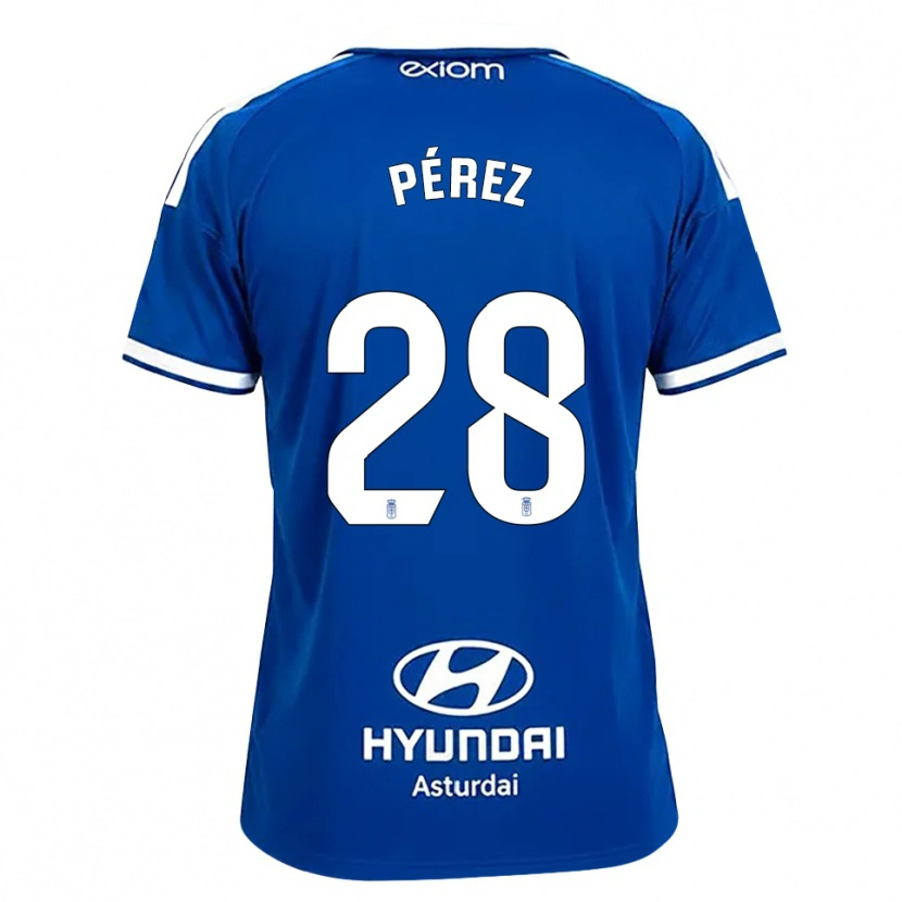 Danxen Dames Enzo Pérez #28 Mediumblauw Wit Thuisshirt Thuistenue 2026/27 T-Shirt
