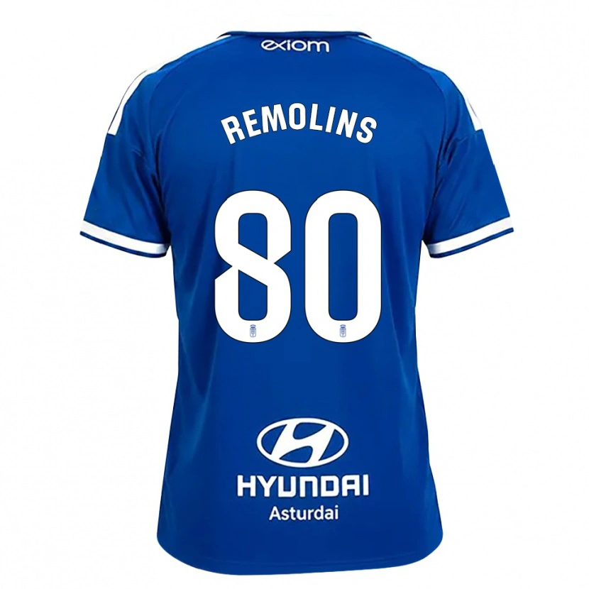 Danxen Dames Ot Remolins #80 Mediumblauw Wit Thuisshirt Thuistenue 2026/27 T-Shirt