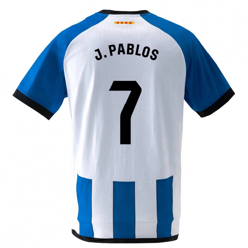 Danxen Dames Judith Pablos Garrido #7 Koninklijk Blauw Wit Thuisshirt Thuistenue 2026/27 T-Shirt