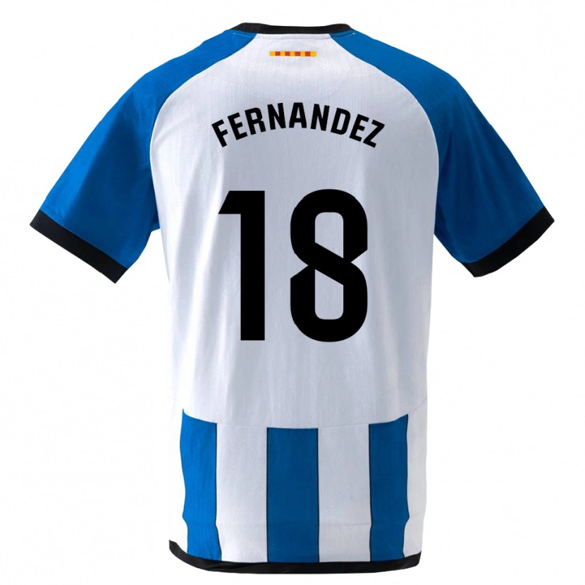 Danxen Dames Marcos Fernández #18 Koninklijk Blauw Wit Thuisshirt Thuistenue 2026/27 T-Shirt