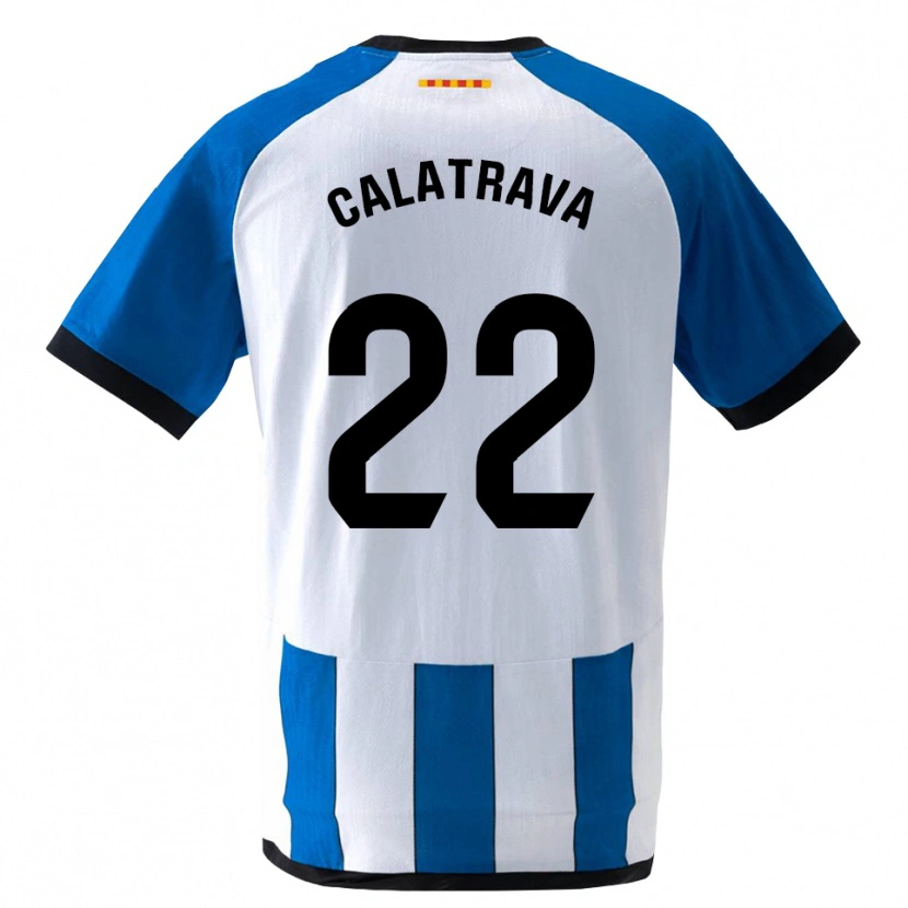 Danxen Dames Álex Calatrava #22 Koninklijk Blauw Wit Thuisshirt Thuistenue 2026/27 T-Shirt
