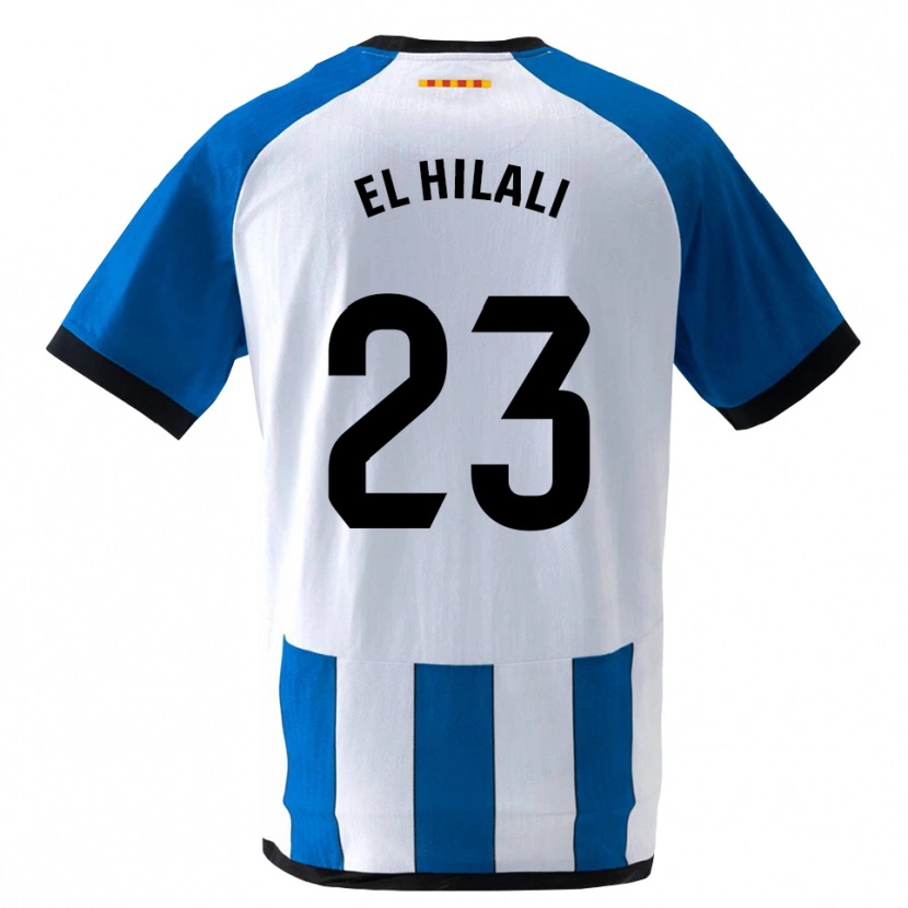 Danxen Dames Omar El Hilali #23 Koninklijk Blauw Wit Thuisshirt Thuistenue 2026/27 T-Shirt
