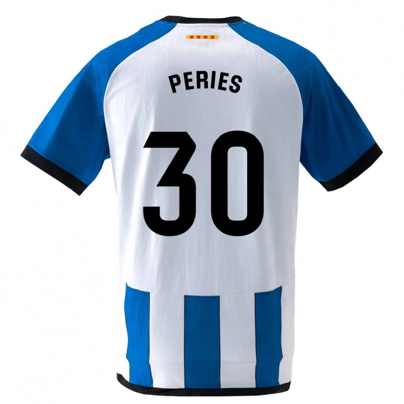 Danxen Dames Jan Peries #30 Koninklijk Blauw Wit Thuisshirt Thuistenue 2026/27 T-Shirt