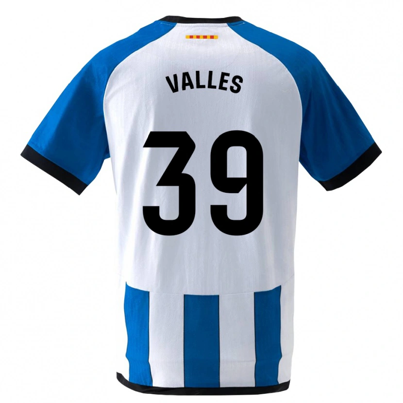 Danxen Dames Gastón Valles #39 Koninklijk Blauw Wit Thuisshirt Thuistenue 2026/27 T-Shirt