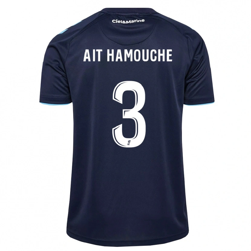 Danxen Dames Massyl Ait Hamouche #3 Centaurieblauw Middernachtblauw Thuisshirt Thuistenue 2026/27 T-Shirt