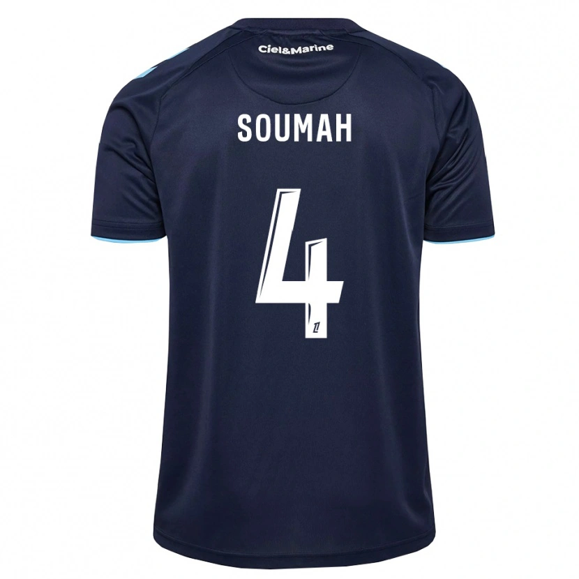 Danxen Dames Mohamed Soumah #4 Centaurieblauw Middernachtblauw Thuisshirt Thuistenue 2026/27 T-Shirt
