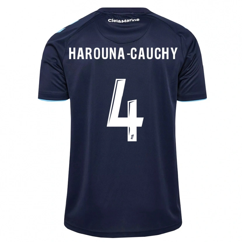 Danxen Dames Yllian Harouna-Cauchy #4 Centaurieblauw Middernachtblauw Thuisshirt Thuistenue 2026/27 T-Shirt