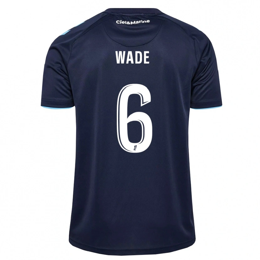 Danxen Dames Bocar Wade #6 Centaurieblauw Middernachtblauw Thuisshirt Thuistenue 2026/27 T-Shirt