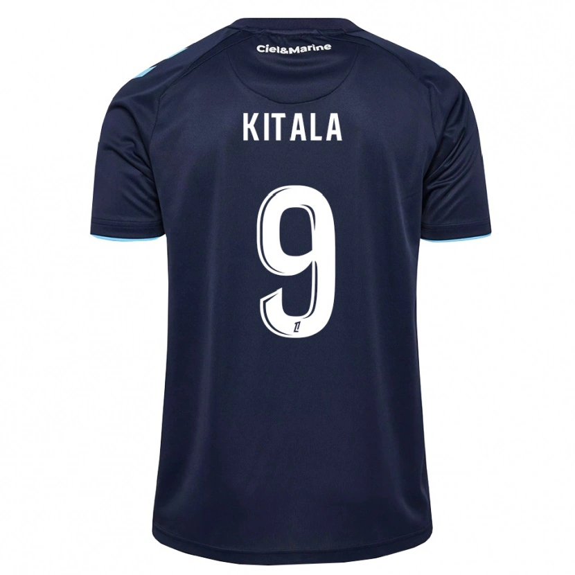 Danxen Dames Yann Kitala #9 Centaurieblauw Middernachtblauw Thuisshirt Thuistenue 2026/27 T-Shirt