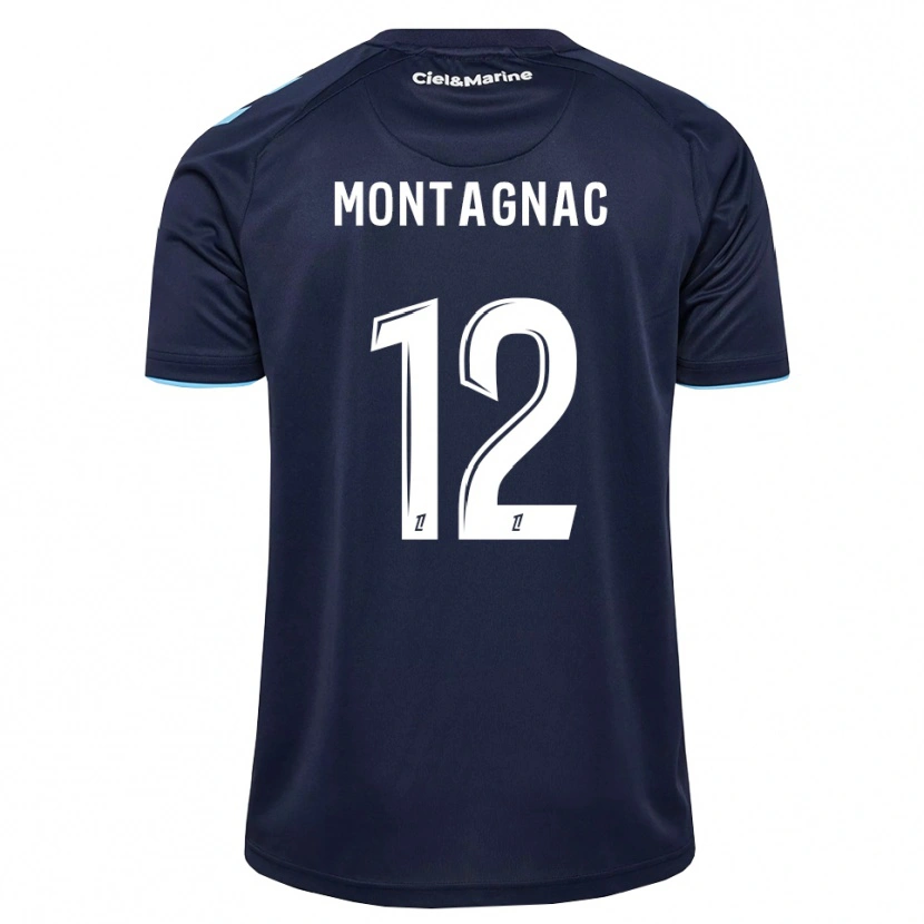 Danxen Dames Alexandre Montagnac #12 Centaurieblauw Middernachtblauw Thuisshirt Thuistenue 2026/27 T-Shirt