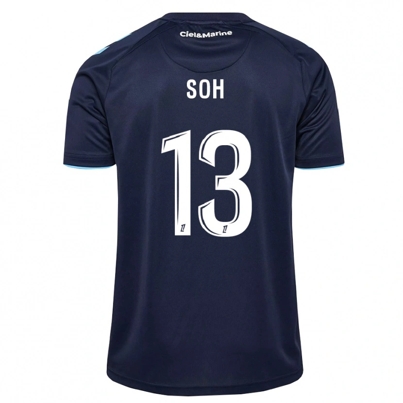 Danxen Dames Yanis Soh #13 Centaurieblauw Middernachtblauw Thuisshirt Thuistenue 2026/27 T-Shirt