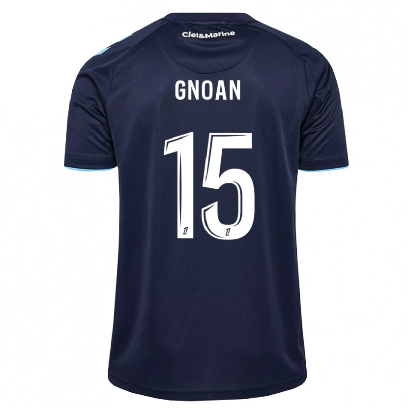 Danxen Dames Ebroni Gnoan #15 Centaurieblauw Middernachtblauw Thuisshirt Thuistenue 2026/27 T-Shirt