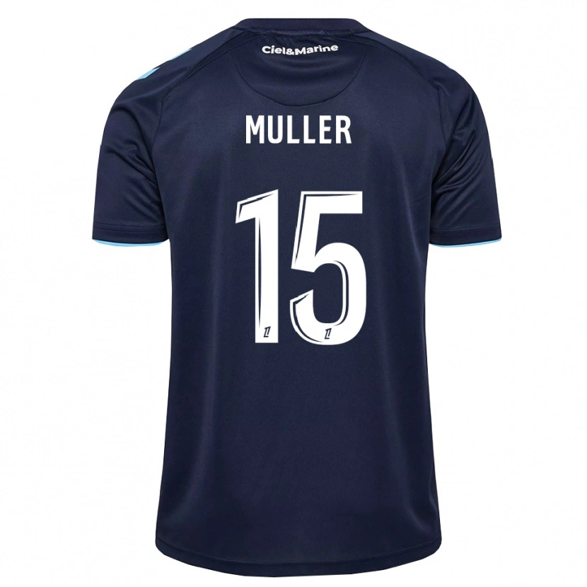 Danxen Dames Laura Muller #15 Centaurieblauw Middernachtblauw Thuisshirt Thuistenue 2026/27 T-Shirt