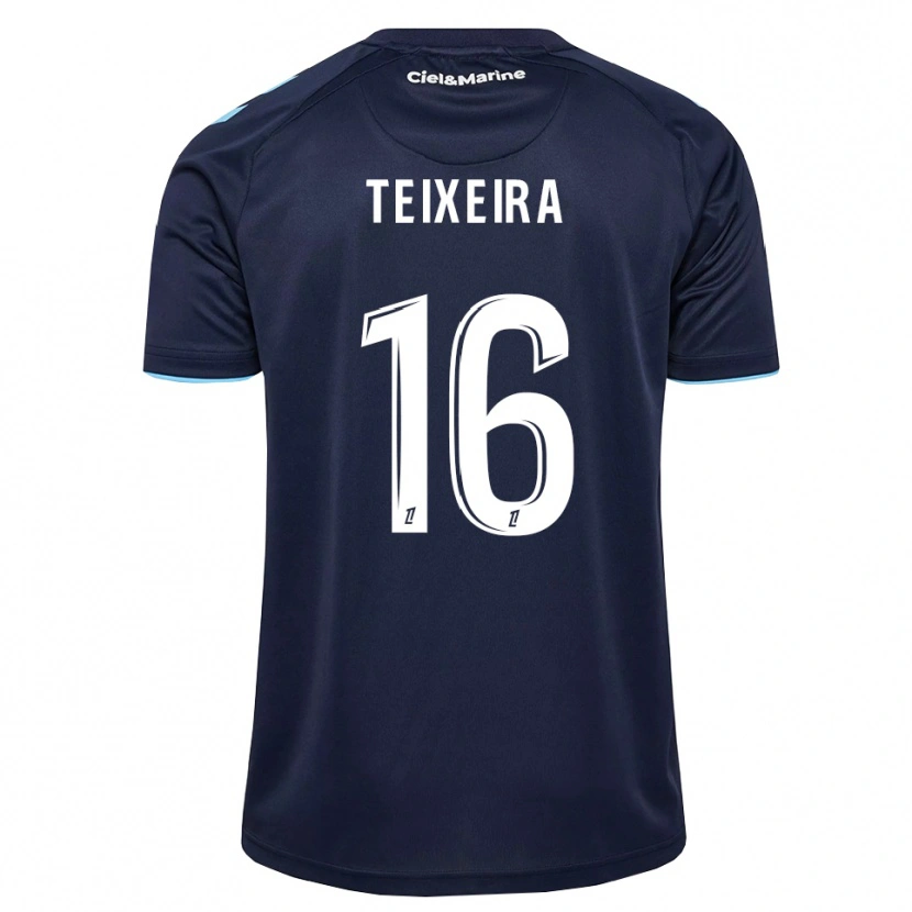 Danxen Dames Alex Teixeira #16 Centaurieblauw Middernachtblauw Thuisshirt Thuistenue 2026/27 T-Shirt