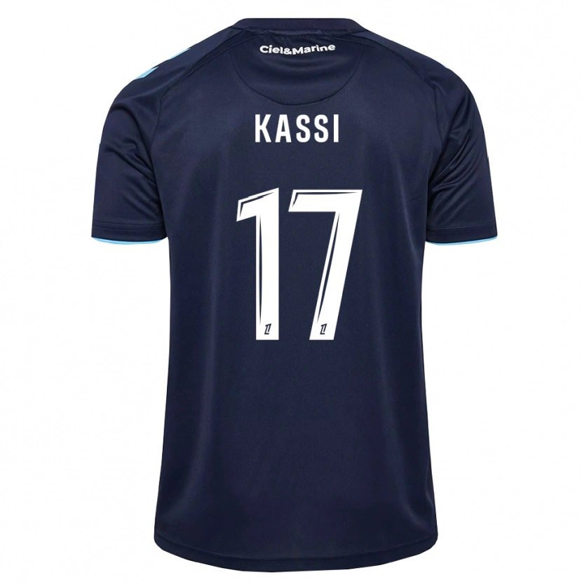 Danxen Dames Sarah Kassi #17 Centaurieblauw Middernachtblauw Thuisshirt Thuistenue 2026/27 T-Shirt