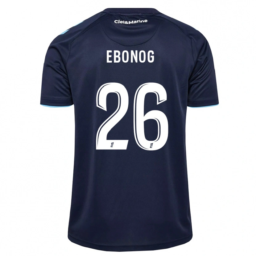 Danxen Dames Simon Ebonog #26 Centaurieblauw Middernachtblauw Thuisshirt Thuistenue 2026/27 T-Shirt