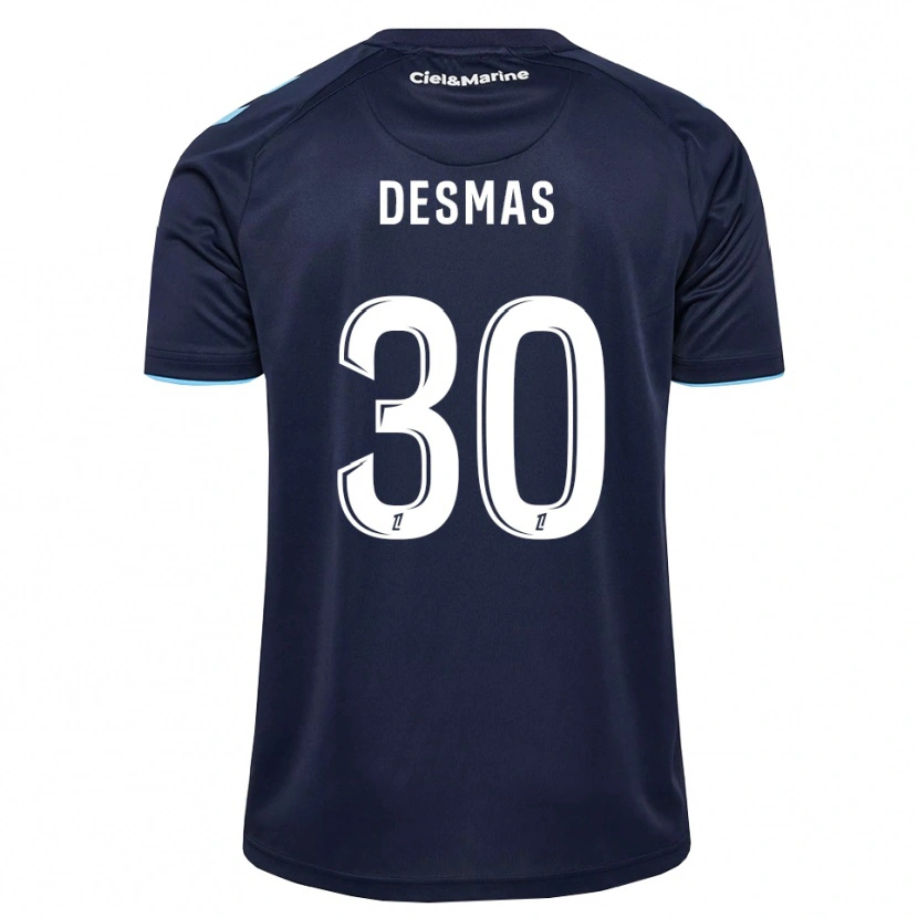 Danxen Dames Arthur Desmas #30 Centaurieblauw Middernachtblauw Thuisshirt Thuistenue 2026/27 T-Shirt