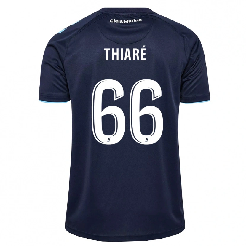 Danxen Dames Aliou Thiaré #66 Centaurieblauw Middernachtblauw Thuisshirt Thuistenue 2026/27 T-Shirt