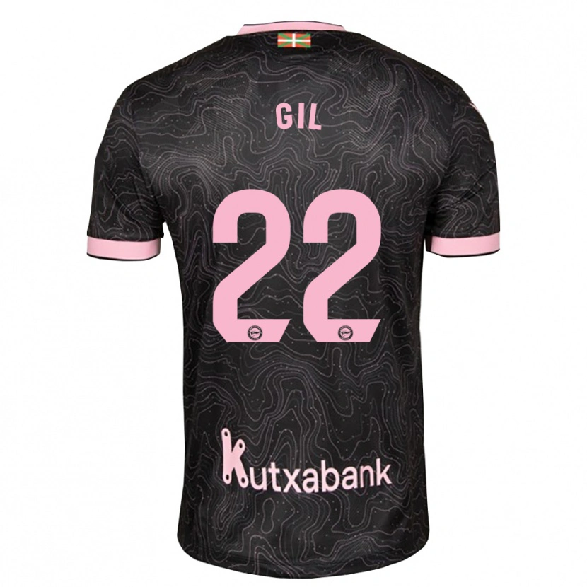 Danxen Dames Raquel Gil #22 Zwart Roze Uitshirt Uittenue 2026/27 T-Shirt