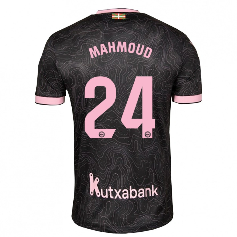 Danxen Dames Abdallahi Mahmoud #24 Zwart Roze Uitshirt Uittenue 2026/27 T-Shirt