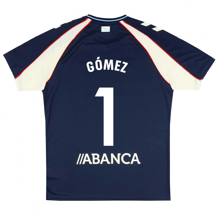 Danxen Dames Nuria Gómez #1 Koninklijk Blauw Rood Wit Uitshirt Uittenue 2026/27 T-Shirt