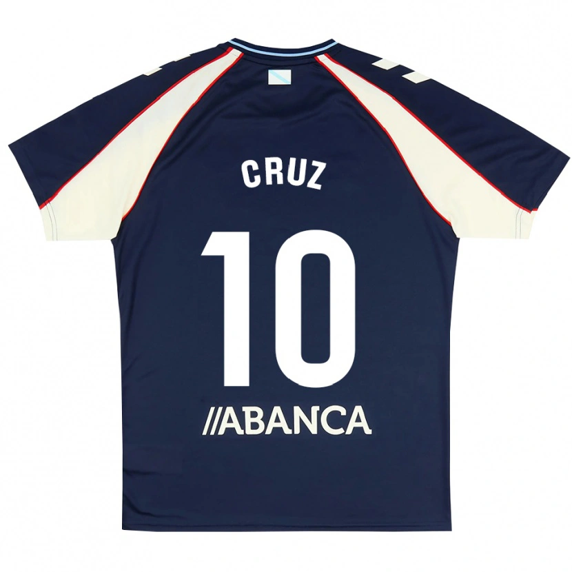 Danxen Dames Tati Cruz #10 Koninklijk Blauw Rood Wit Uitshirt Uittenue 2026/27 T-Shirt