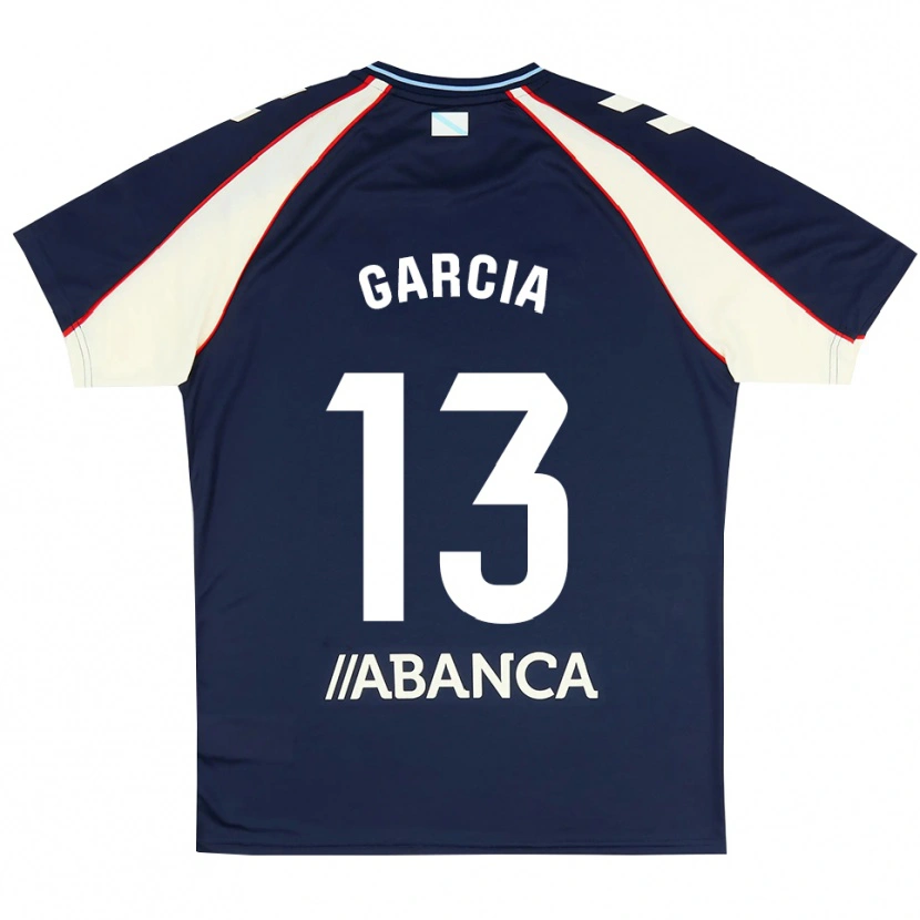 Danxen Dames Raul Garcia #13 Koninklijk Blauw Rood Wit Uitshirt Uittenue 2026/27 T-Shirt