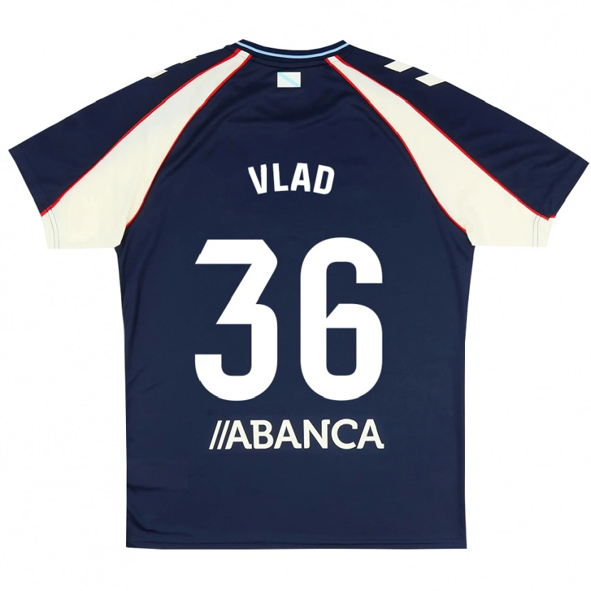 Danxen Dames Vladimir Henrique Silva #36 Koninklijk Blauw Rood Wit Uitshirt Uittenue 2026/27 T-Shirt