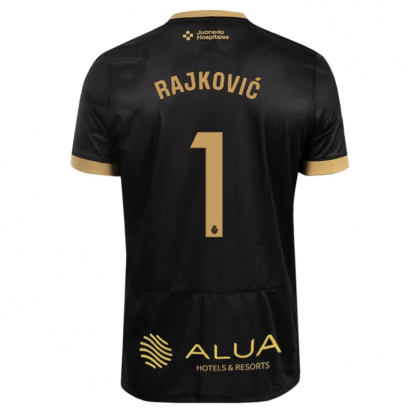Danxen Dames Predrag Rajkovic #1 Zwart Zandbruin Zwaar Hout Uitshirt Uittenue 2026/27 T-Shirt
