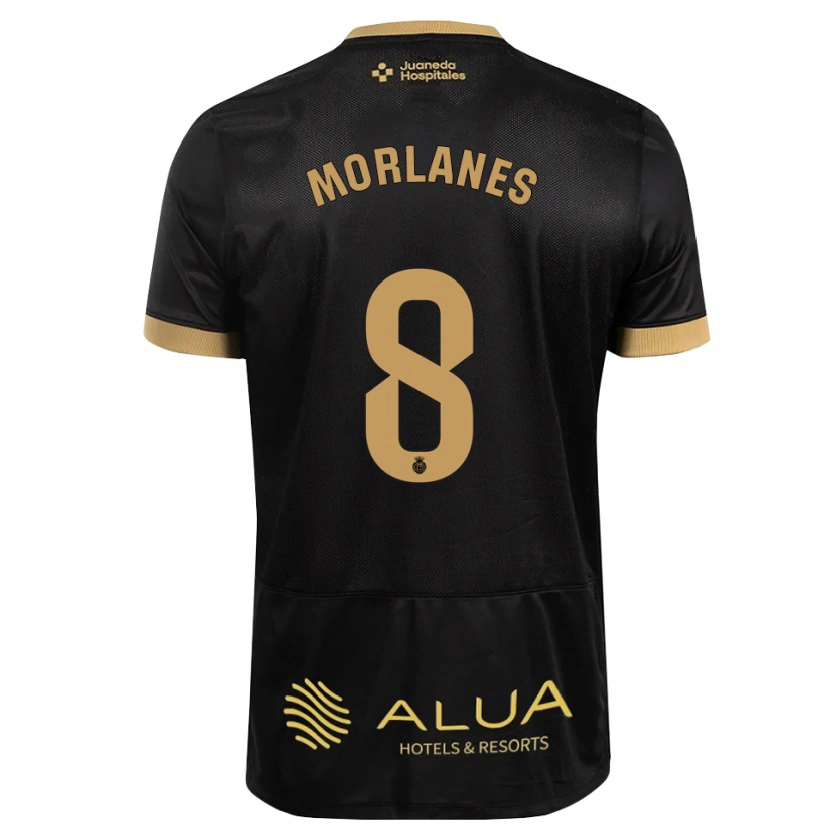 Danxen Dames Manu Morlanes #8 Zwart Zandbruin Zwaar Hout Uitshirt Uittenue 2026/27 T-Shirt