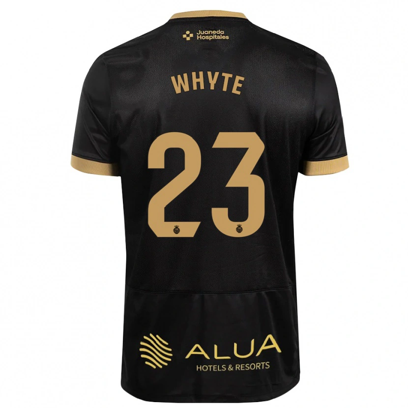 Danxen Dames Michael Whyte #23 Zwart Zandbruin Zwaar Hout Uitshirt Uittenue 2026/27 T-Shirt