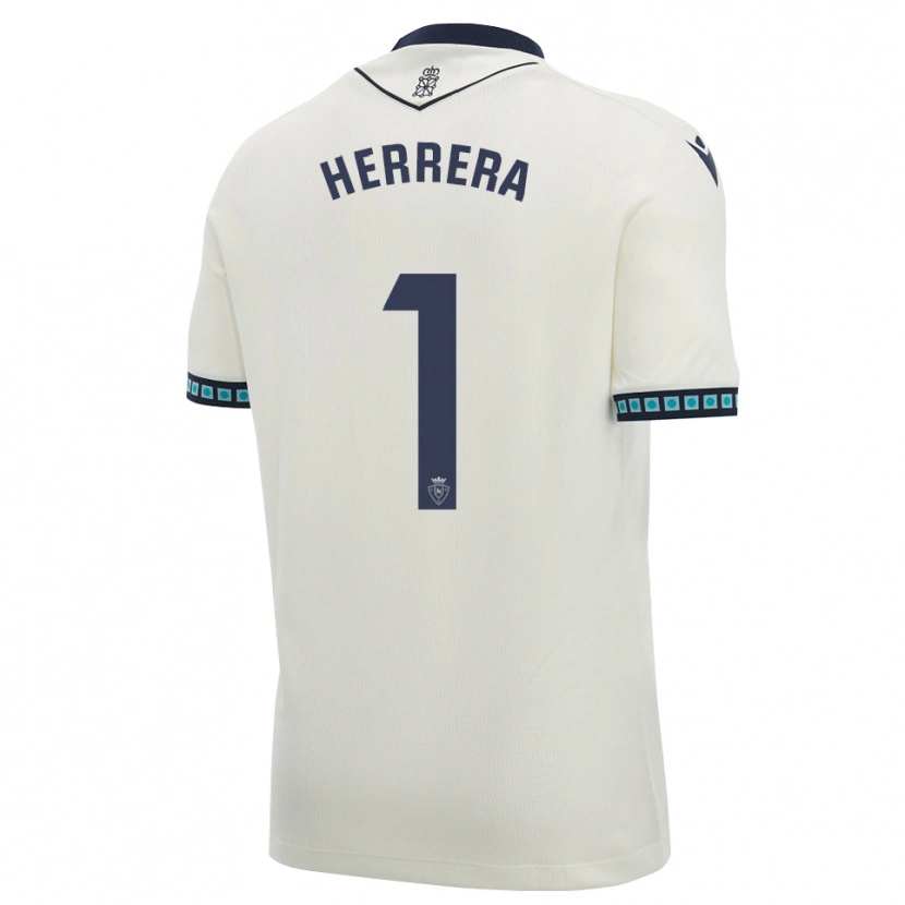 Danxen Dames Sergio Herrera #1 Wit Zwart Licht Hemelsblauw Uitshirt Uittenue 2026/27 T-Shirt