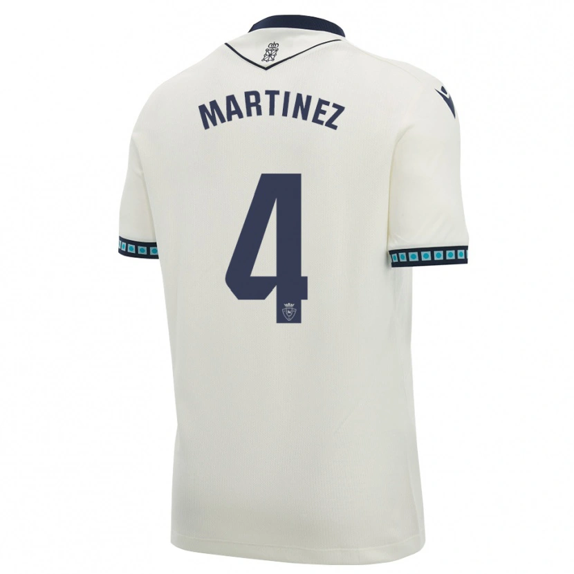 Danxen Dames Vera Martínez Viota #4 Wit Zwart Licht Hemelsblauw Uitshirt Uittenue 2026/27 T-Shirt