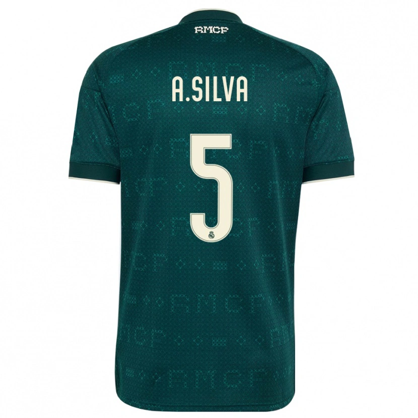 Danxen Dames Antonia Silva #5 Donker Leigrijs Wit Uitshirt Uittenue 2026/27 T-Shirt