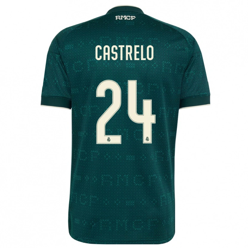 Danxen Dames Gabri Castrelo #24 Donker Leigrijs Wit Uitshirt Uittenue 2026/27 T-Shirt
