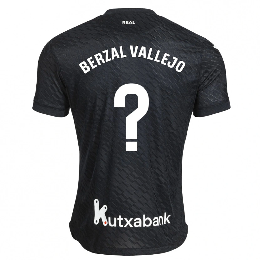 Danxen Dames Asier Berzal Vallejo #0 Zwart Wit Uitshirt Uittenue 2026/27 T-Shirt